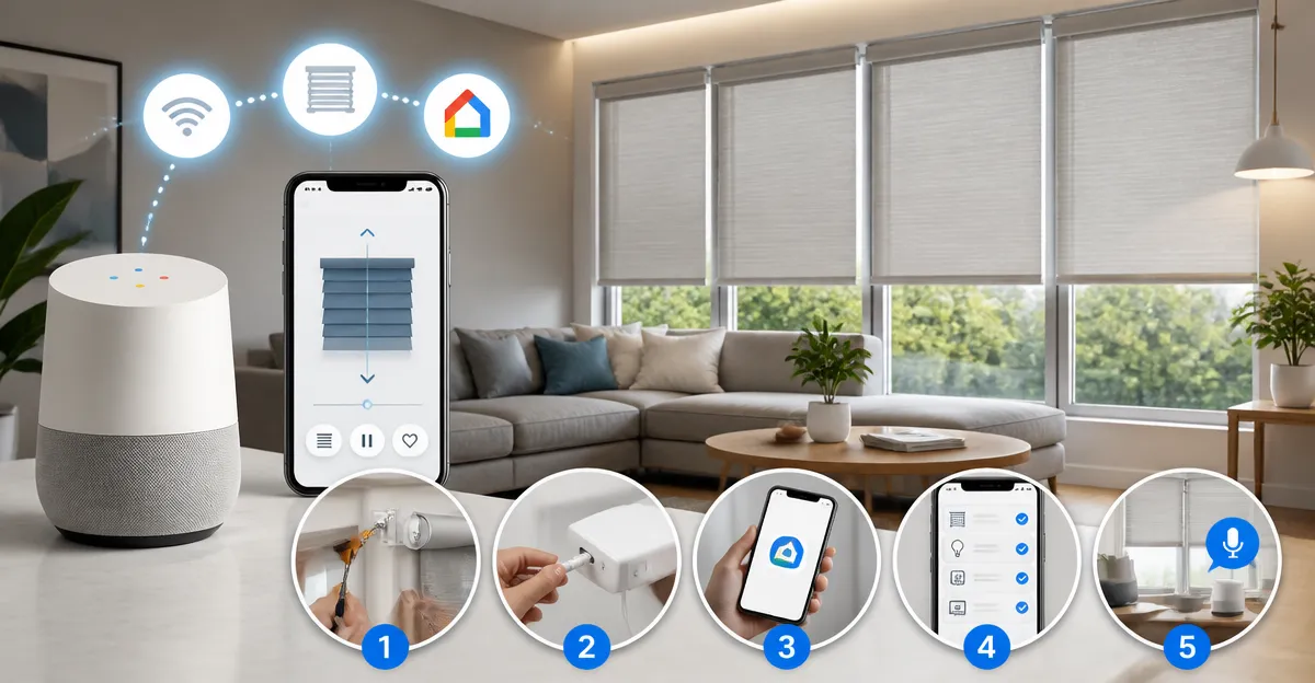 How to Integrate Smart Blinds with Google Home: Step-by-Step Guide