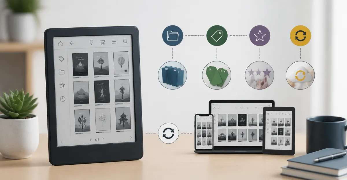 How to Organize Your eBook Library on Any e-Reader