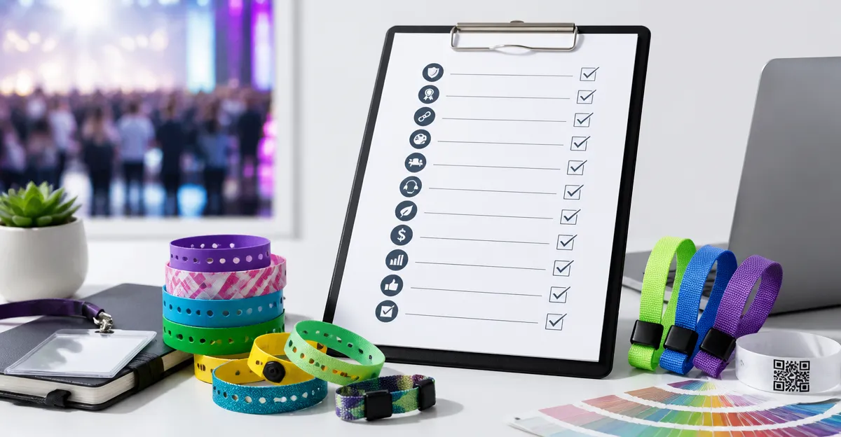 The Ultimate Wristband Supplier Checklist for Event Planners: 12 Must-Check Items