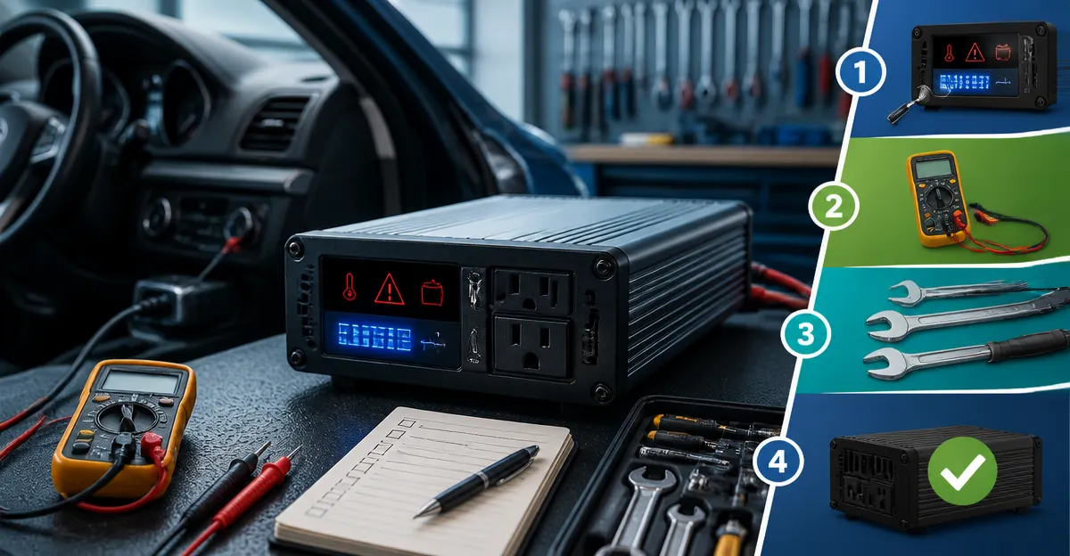 How to Troubleshoot Common Plug-and-Play Inverter Fault Codes
