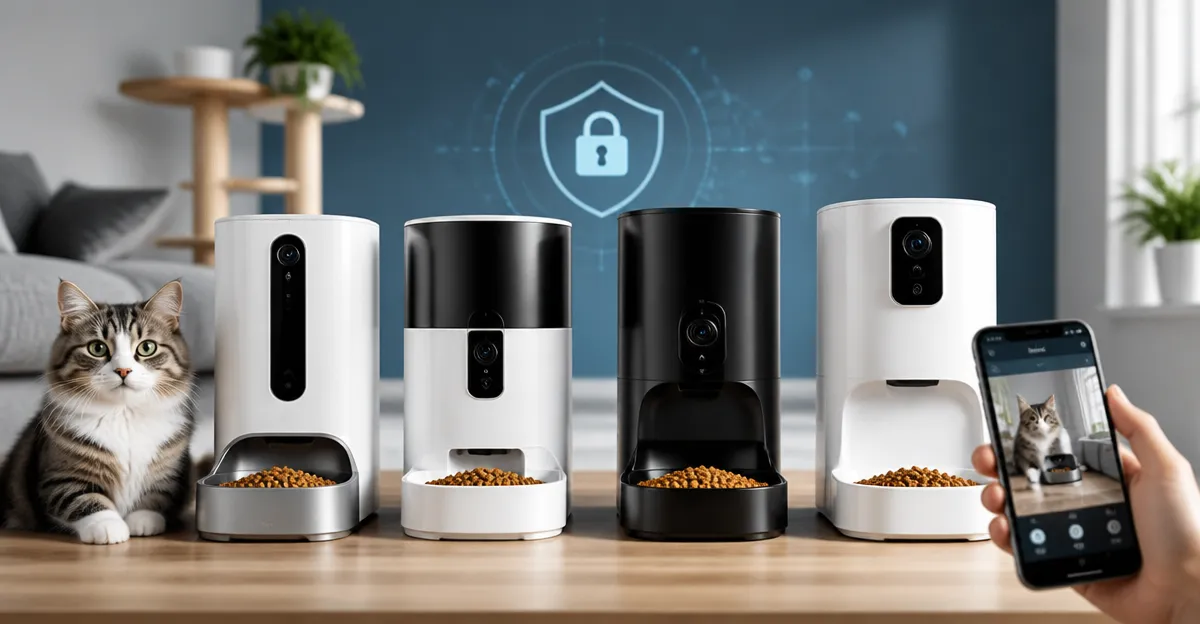 Best Automatic Cat Feeders with Camera 2026: PETLIBRO, faroro, PETKIT, Frienhund Compared