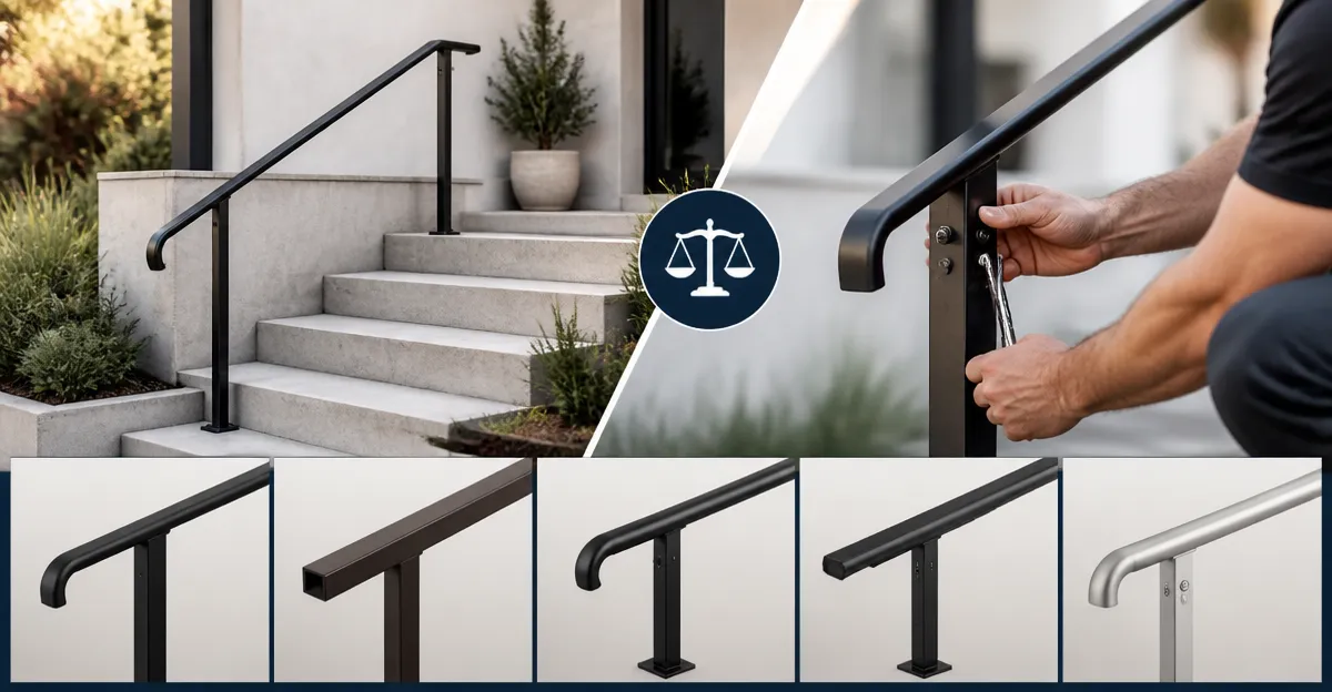 Comparing Top Outdoor Handrails on Amazon – Value, Features, and Best Use Cases