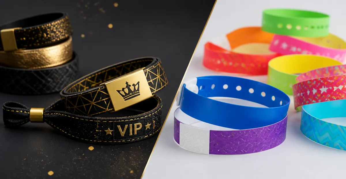 25 Eye-Catching Wristband Design Ideas: VIP vs General Admission Styles