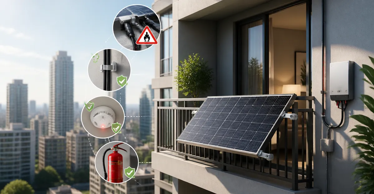Balcony Solar in High‑Rise Buildings: Essential Guide to Fire Risks, Prevention & Safety