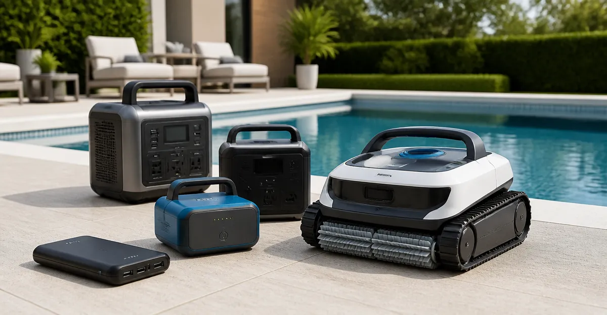 Top 10 Portable Charging Solutions for Cordless Pool Robots
