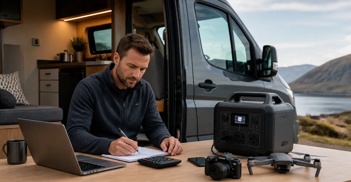 How to Conduct a Campervan Energy Audit and Size a Portable Power Station