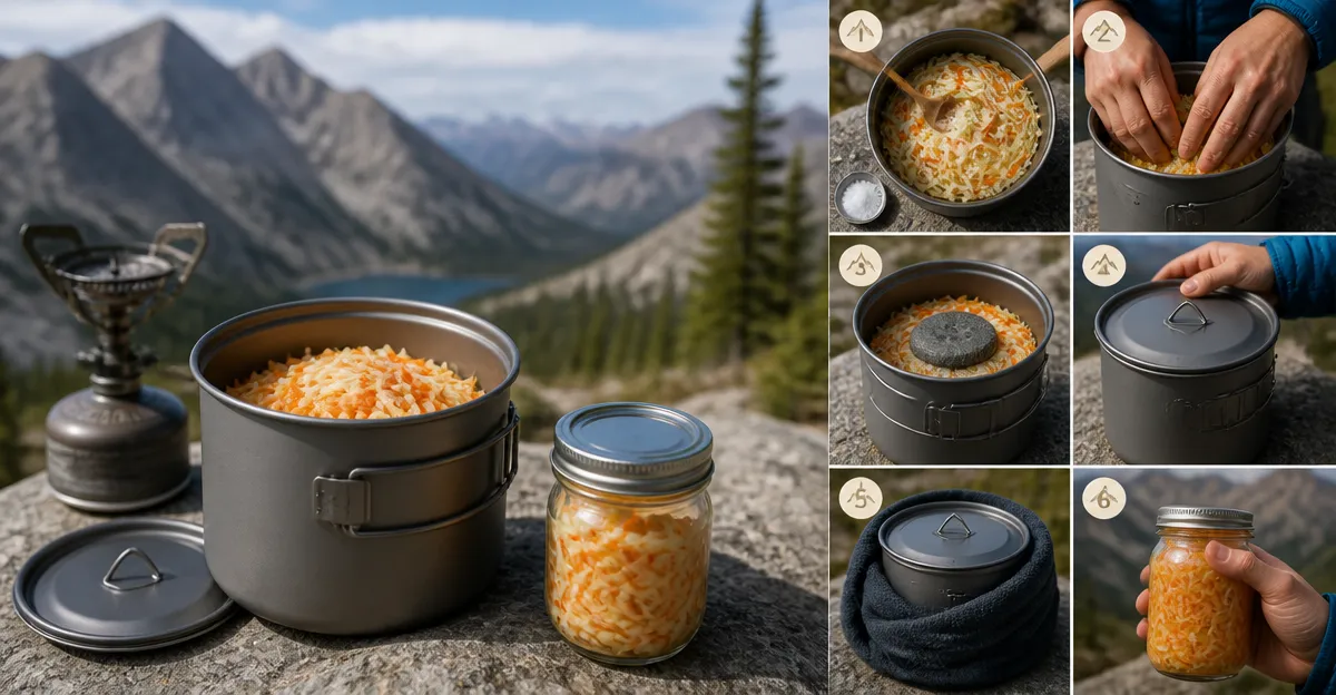 How to Ferment on the Trail with Titanium Cookware