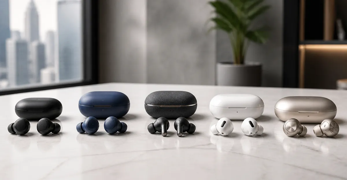 Best Budget to Premium Noise‑Cancelling Earbuds Compared 2026