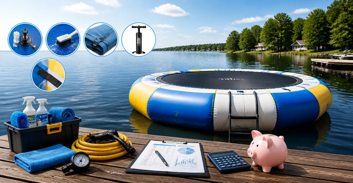 Annual Water Trampoline Maintenance Cost Guide