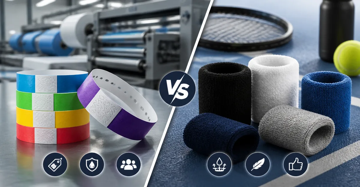 WristCo Tyvek vs BEACE Sweatbands: Full Comparison