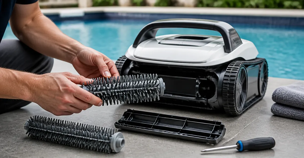 How to Replace Brushes on a Cordless Pool Cleaner