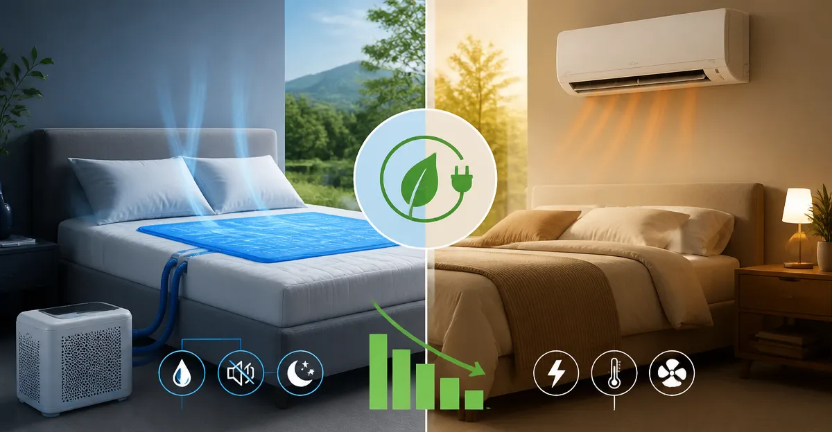 Bed Cooling Systems vs Air Conditioning: Energy Savings Guide