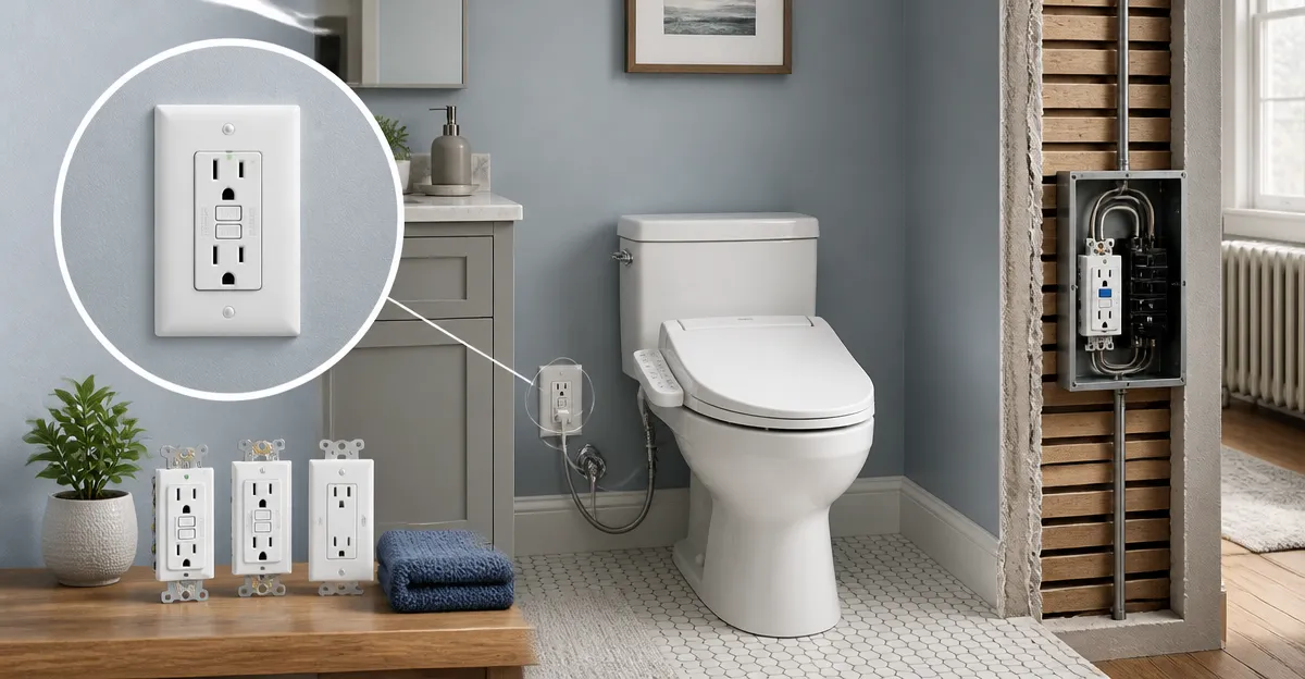 Best Outlets and GFCI Placement for Bidet Seats in Older Homes