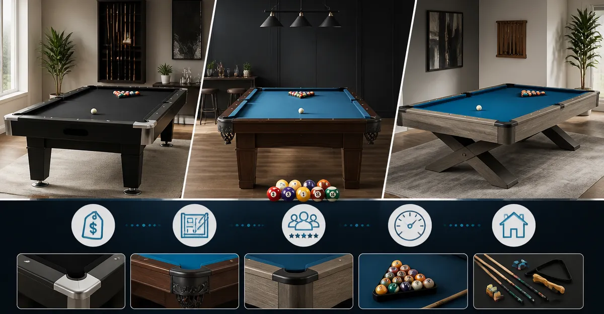 GoSports vs Hathaway vs EastPoint Pool Tables Comparison 2026