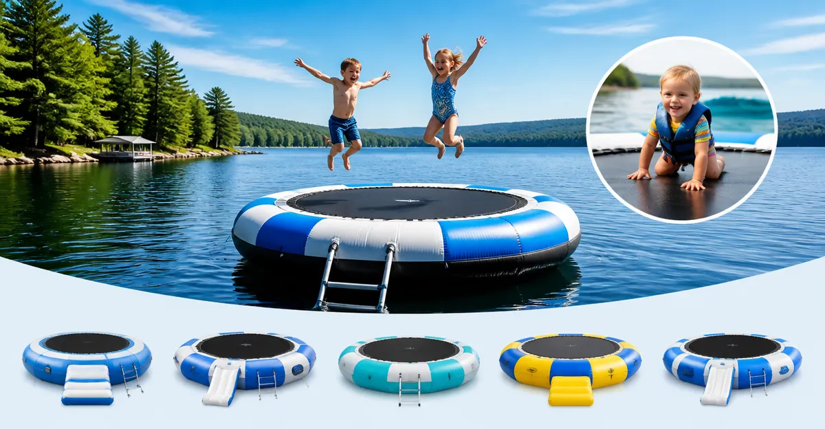 Comparing Top Inflatable Water Trampolines for Lakes and Pools