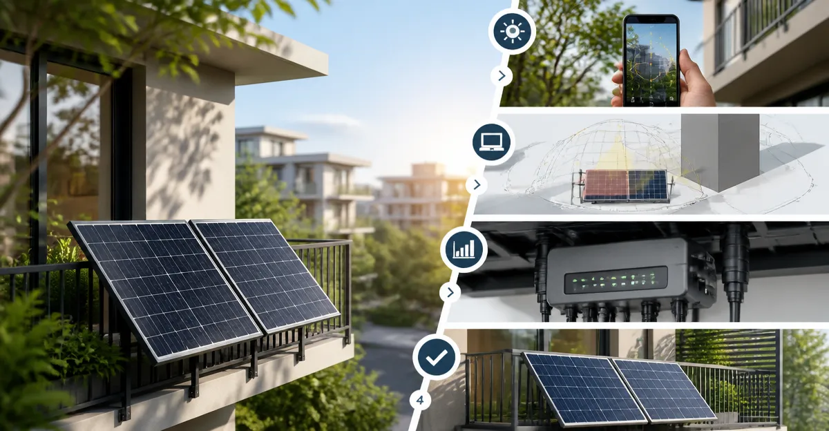 How to Analyze and Mitigate Shading on Balcony Solar Panels