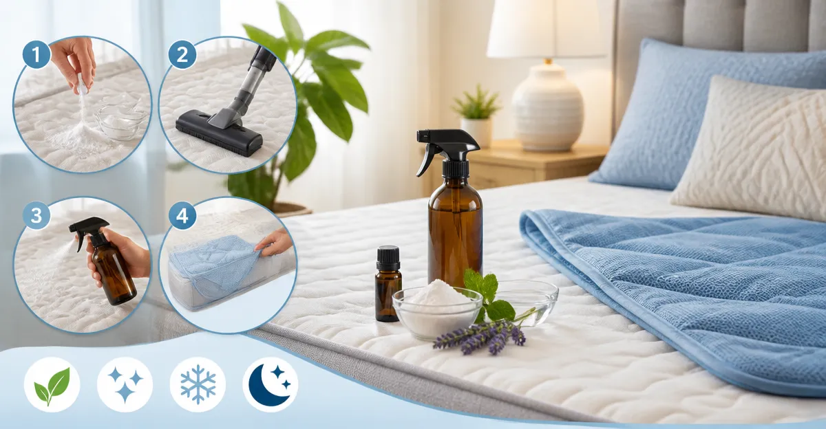 How to Safely Cool Your Mattress: DIY Non‑Toxic Night‑Sweat Solutions