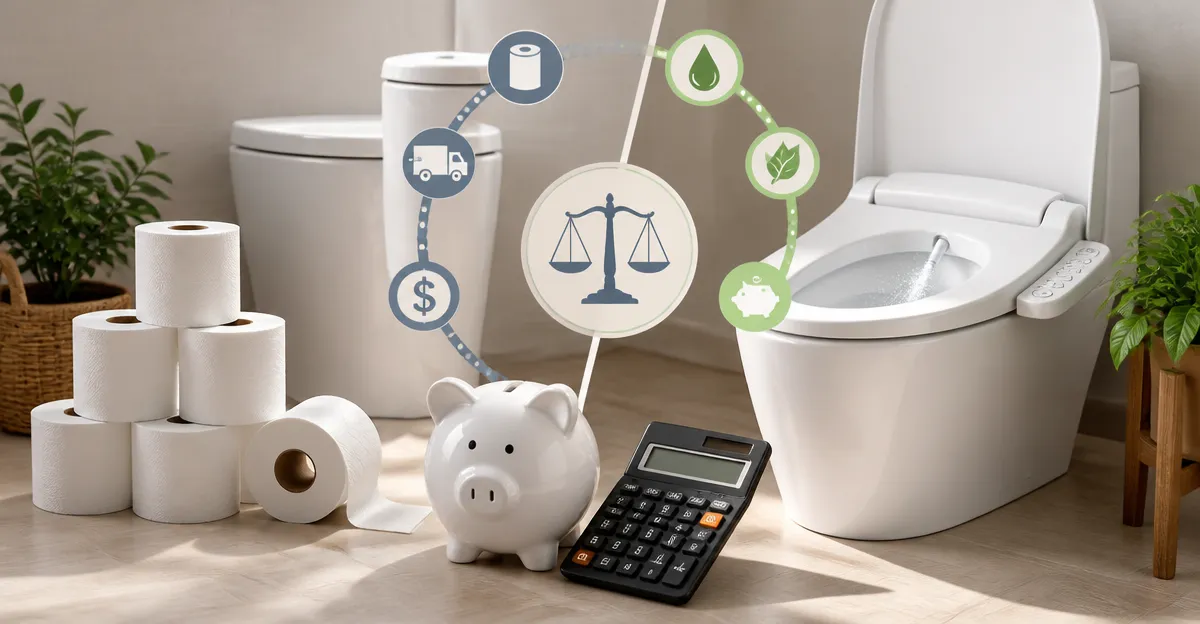 Toilet Paper vs Bidet: Ultimate Guide & Savings Calculator