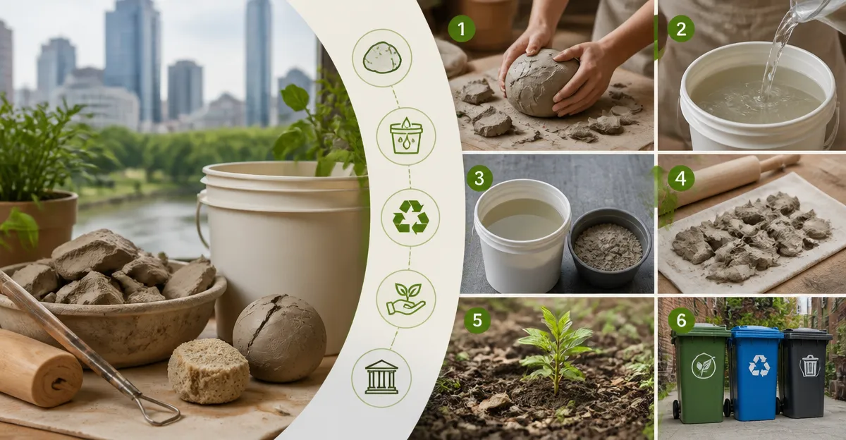 How to Dispose of Clay in the City: Eco-Friendly Legal Guide