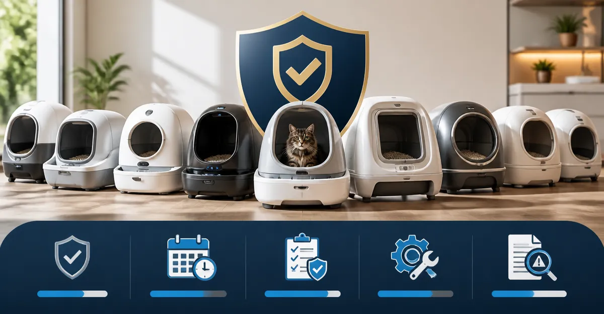 Automatic Litter Box Warranty Comparison: Top 10 Warranties Ranked by Coverage, Duration & Hidden Exclusions (2026 Guide)