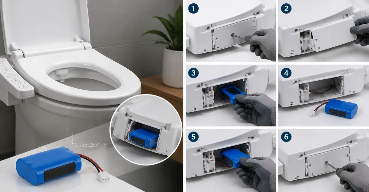 How to Replace a Bidet Seat Battery Pack: DIY Guide