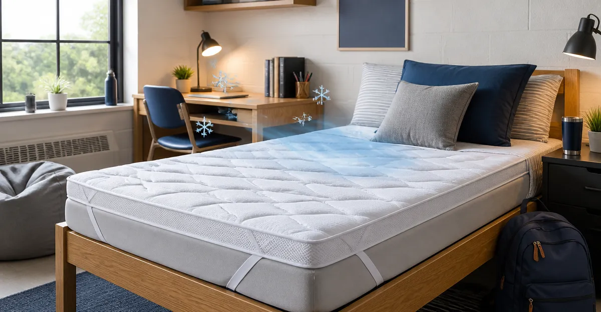 10 Best Cooling Mattress Pads for Dorm Rooms