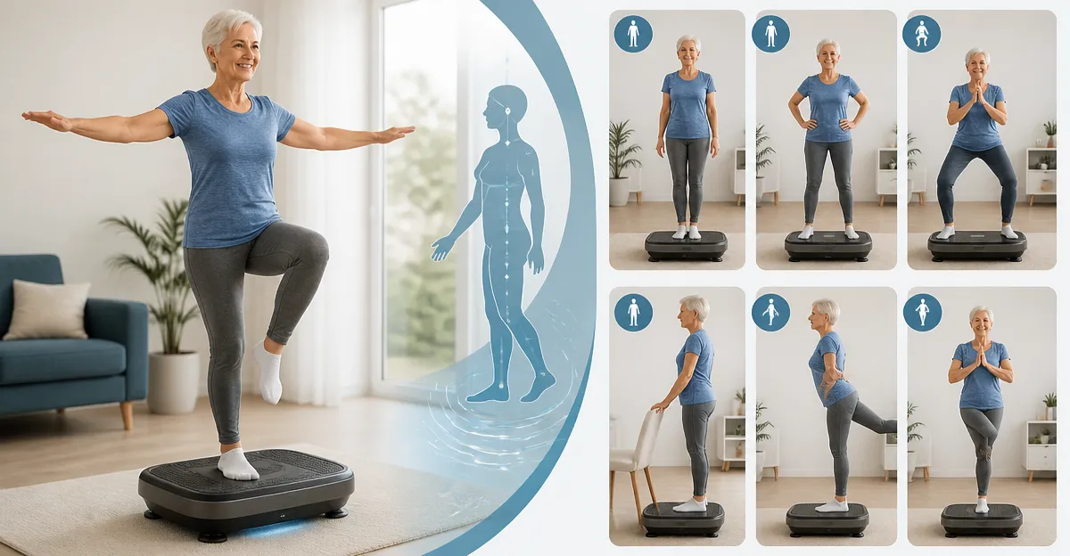 Improve Balance for Seniors with Vibration Plate Exercises