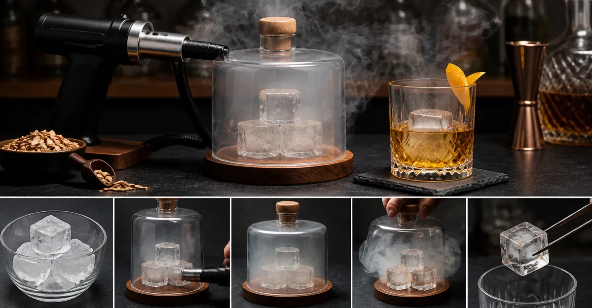 How to Cold Smoke Ice for Cocktails: DIY Step-by-Step Guide