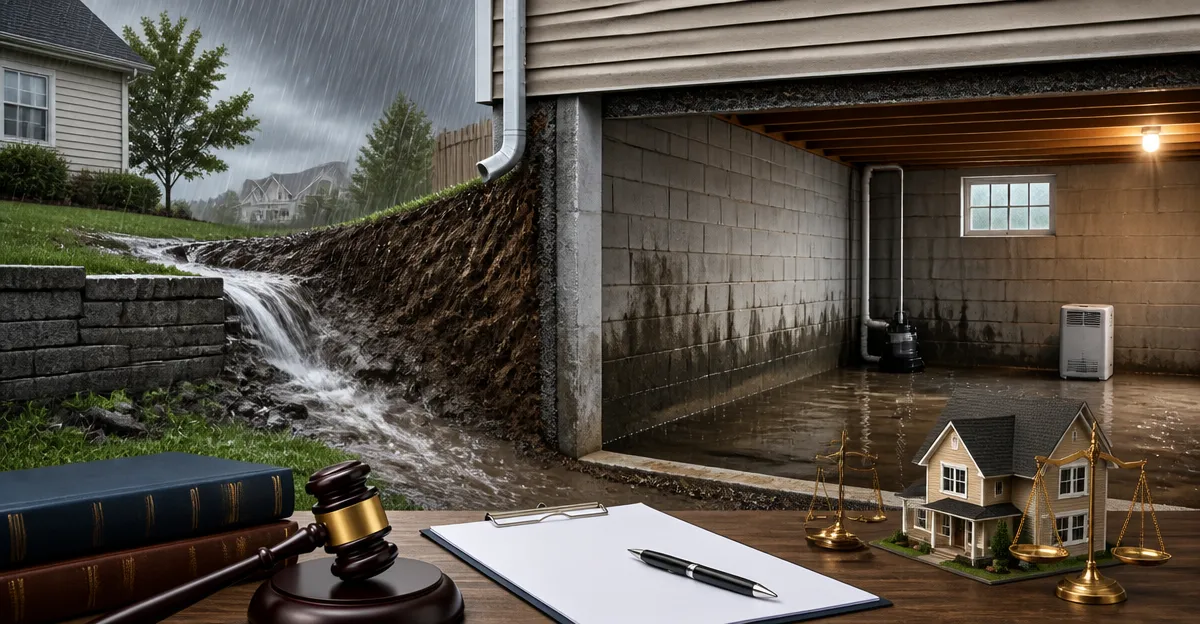 Legal Guide: Who’s Responsible for Runoff‑Caused Basement Moisture