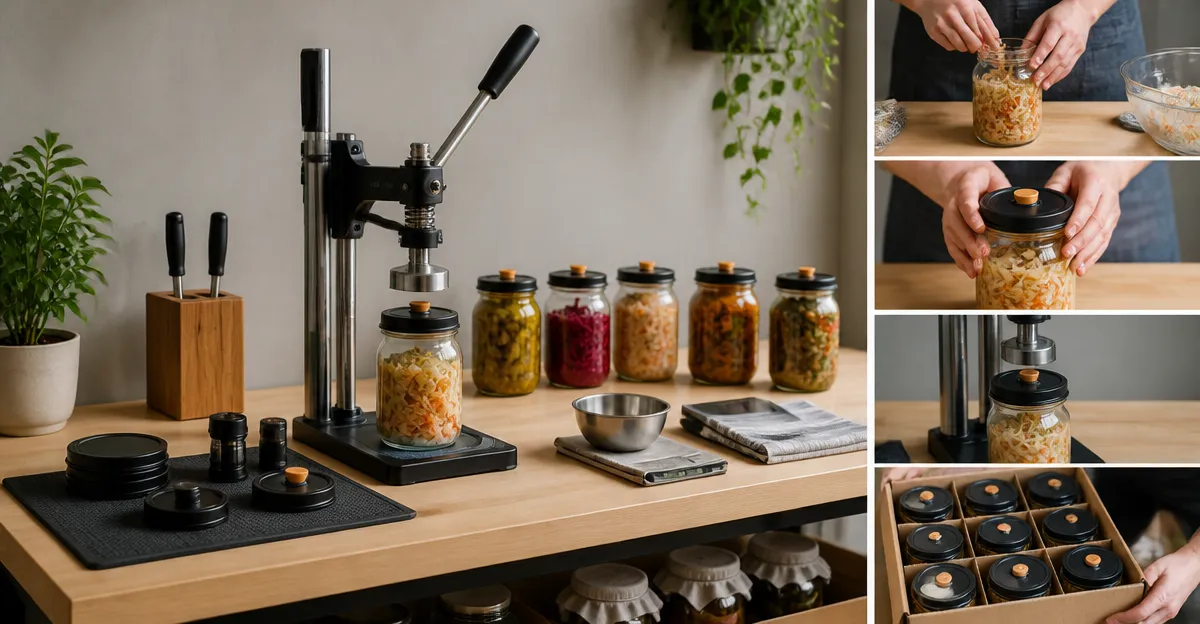 Build an Ergonomic Jar Capping Station for Home Fermenters
