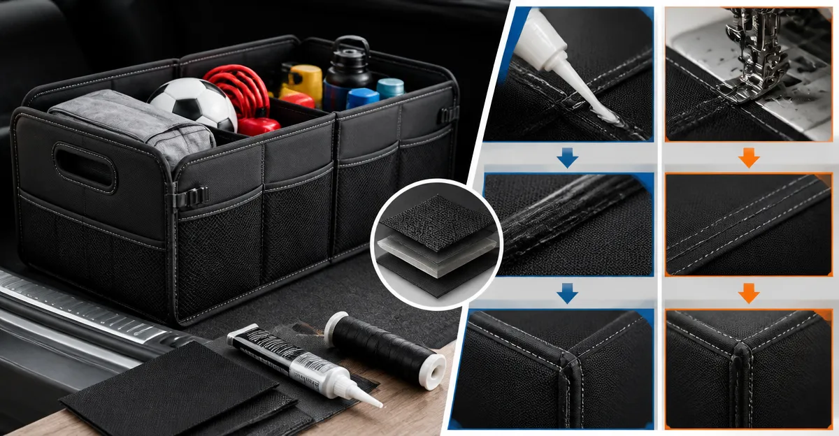 How to Improve Trunk Organizer Seam Durability: Adhesive vs Sewn