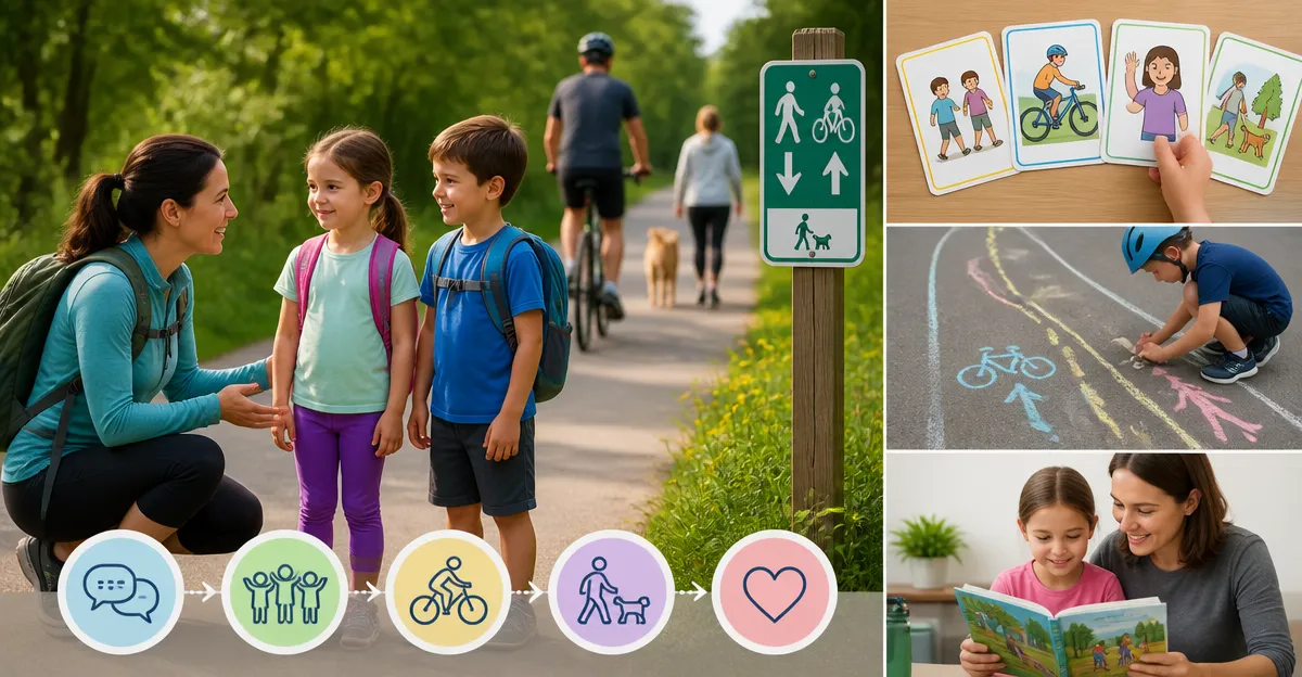 Teach Kids Shared‑Path Courtesy: Scripts, Games & Activities