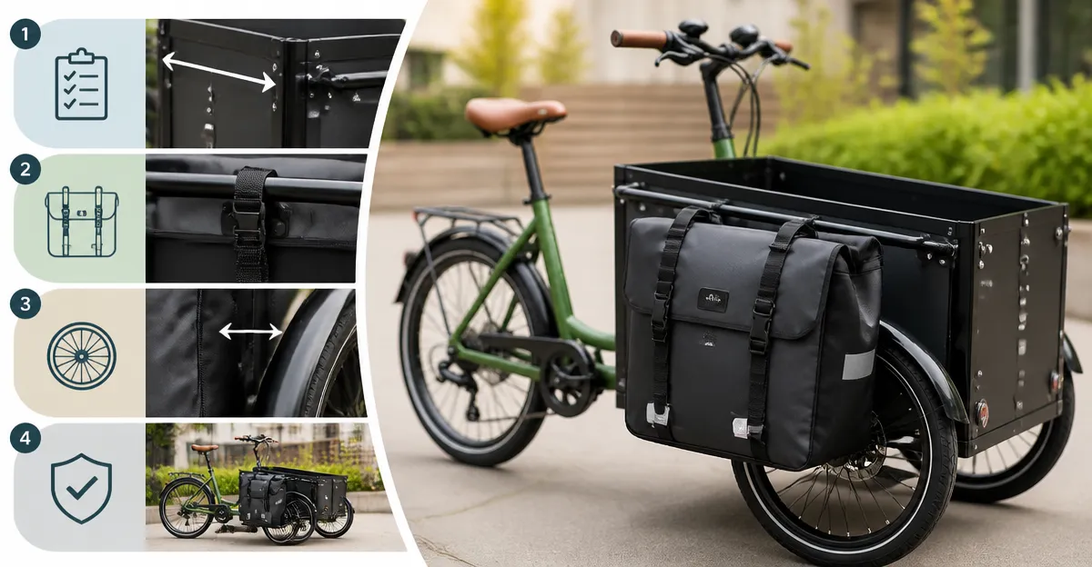 How to Fit Panniers on Small Cargo Trikes: Compatibility Checklist