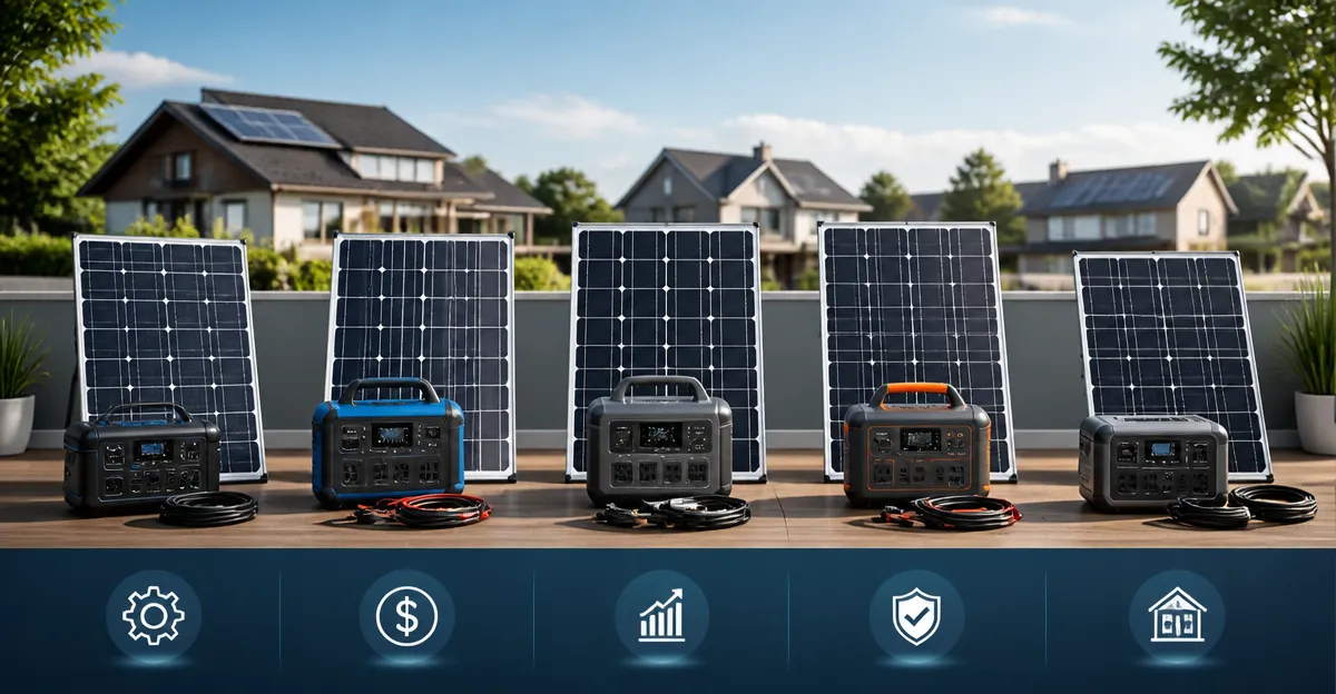 ECO-WORTHY vs Renogy vs SOLPERK vs Voltset Solar Panel Kits Comparison