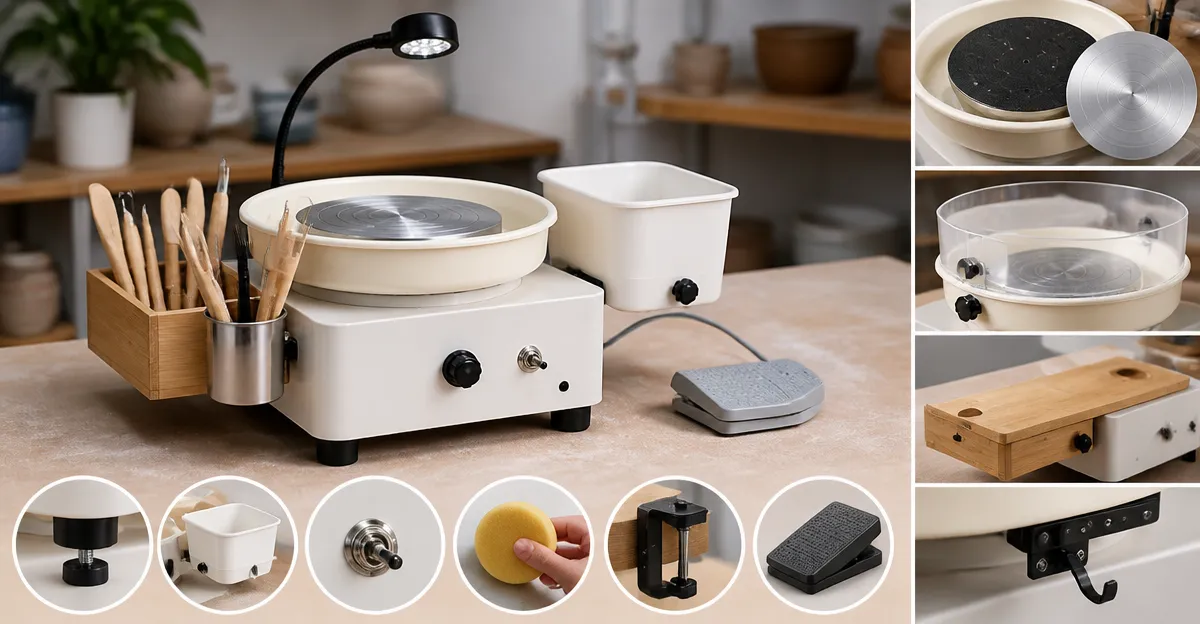 Mini Pottery Wheel Upgrades & Mods: 12 Best DIY Ideas