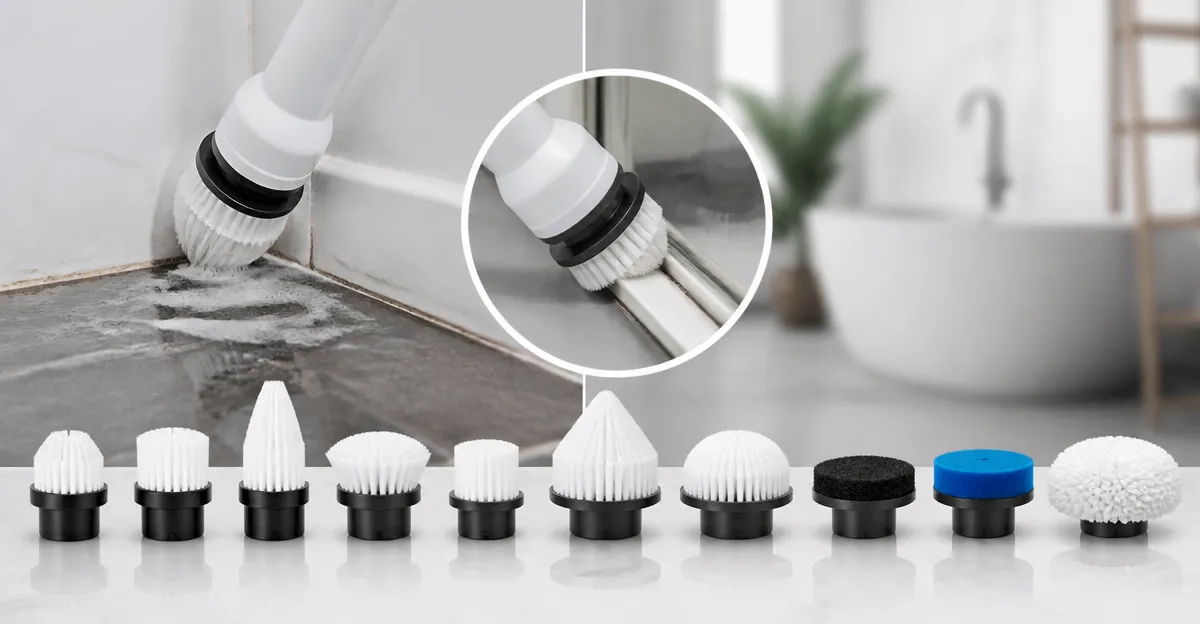 10 Best Small-Head Attachments for Spin Scrubbers to Reach Tight Corners and Grout