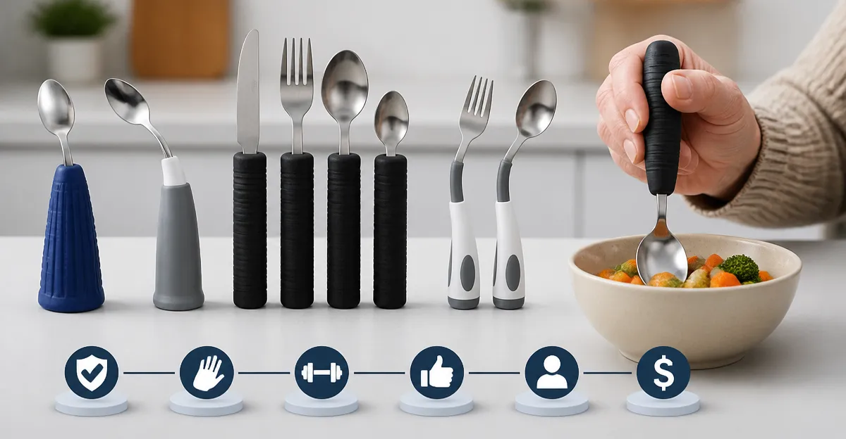 Adaptive Utensils Comparison: Best Picks for Hand Tremors and Arthritis