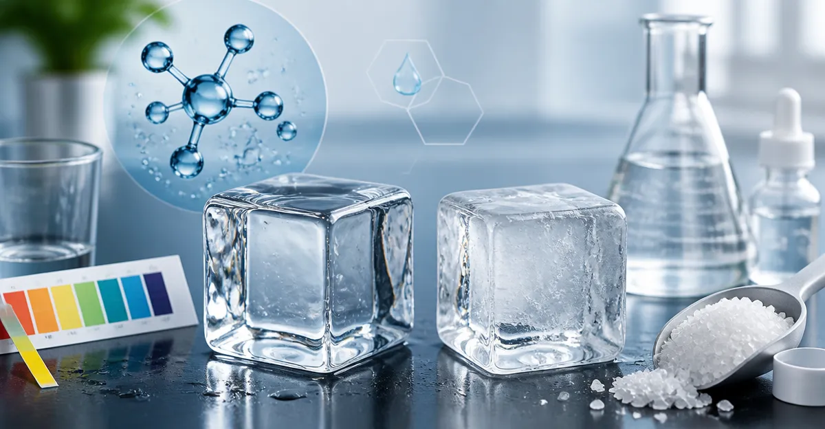 How Water pH and Hardness Affect Ice Clarity: Complete Guide
