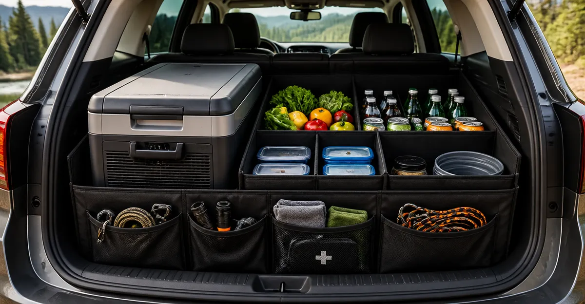 Trunk Organizer Layout Guide: Boost Portable Fridge Efficiency