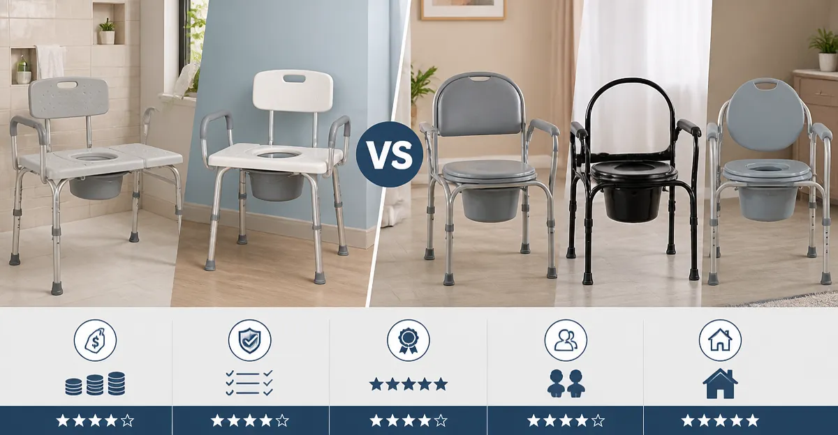 Drive Medical vs Medline & KingPavonini: Best Bedside Commode Review