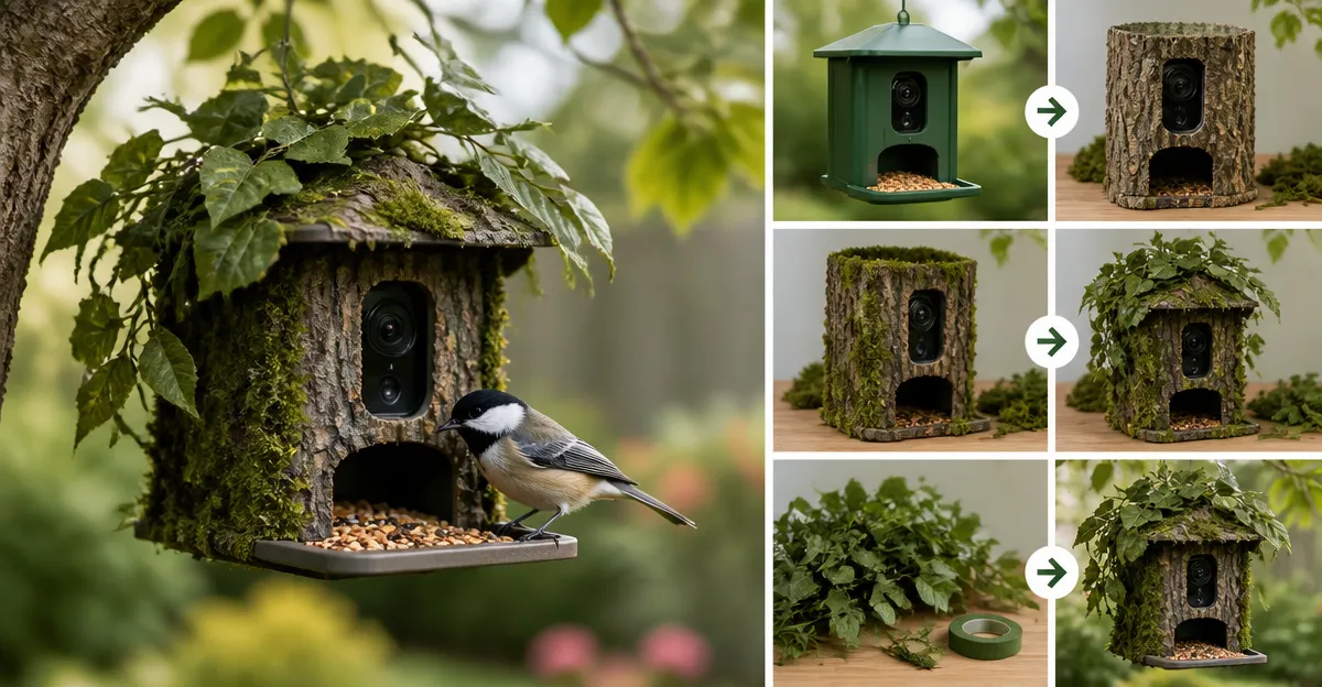 How to Camouflage Bird Feeder Cameras to Deter Predators