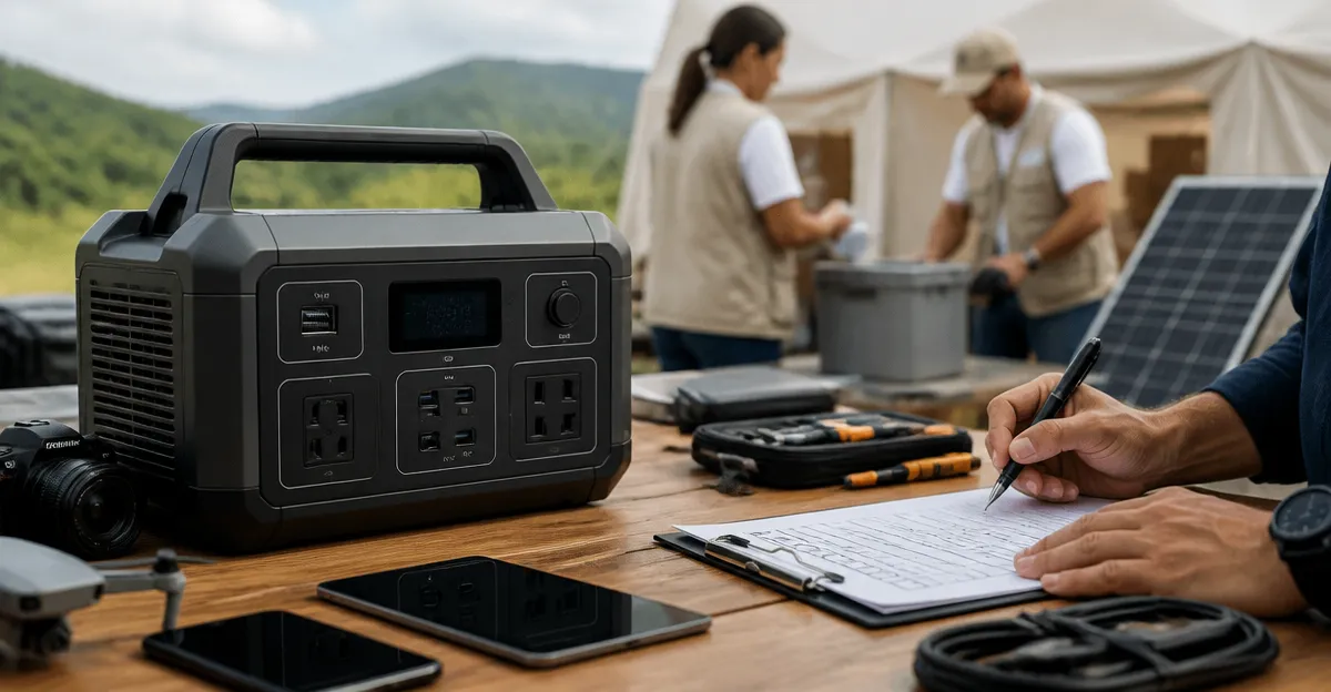 NGO Volunteers' Guide & Maintenance Checklist for Portable Power Stations