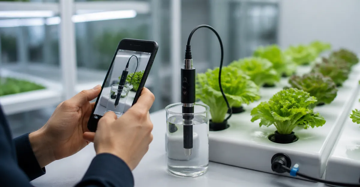 How to Calibrate Hydroponic Sensors with Your Smartphone Camera