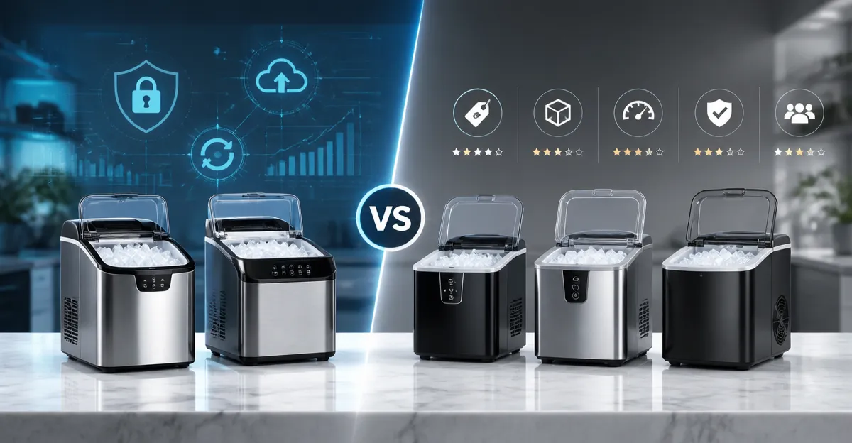 Frigidaire vs EUHOMY Ice Makers: Detailed 2026 Comparison