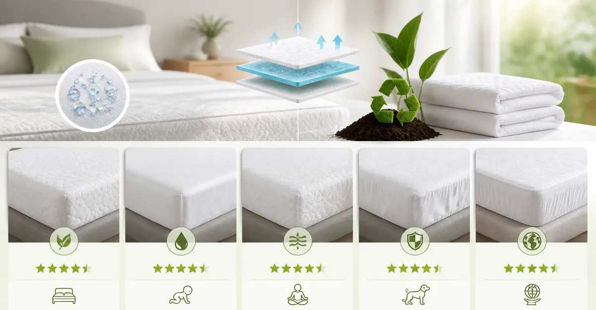 Top 5 Waterproof Mattress Protectors Compared – Best Value & Performance