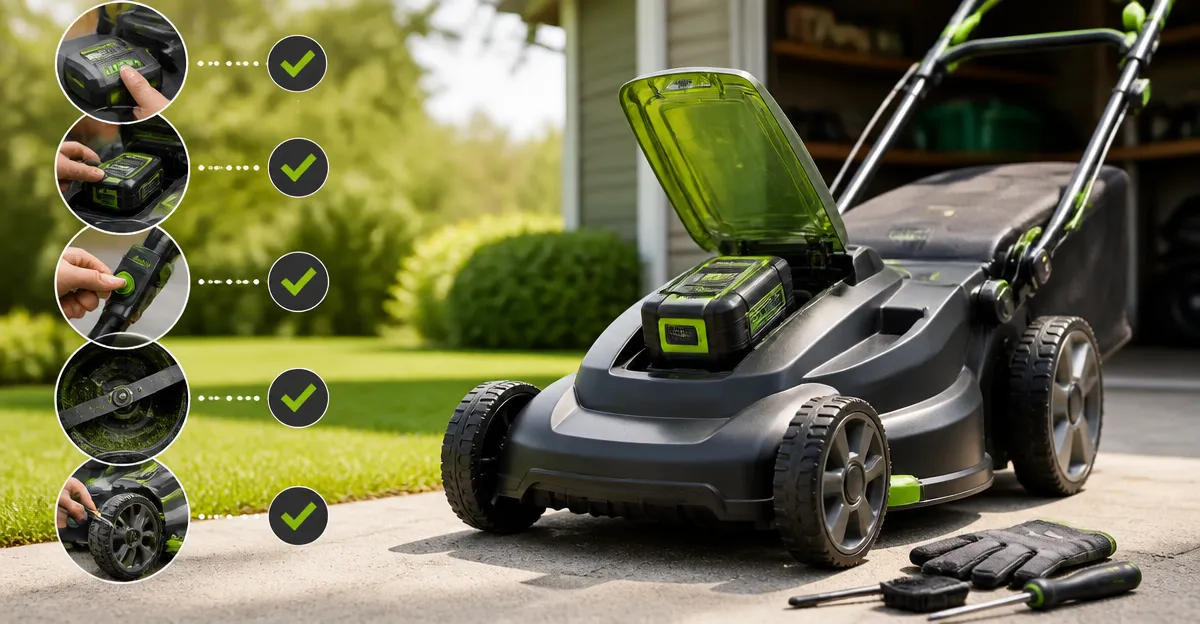 How to Troubleshoot a Cordless Mower That Won't Start