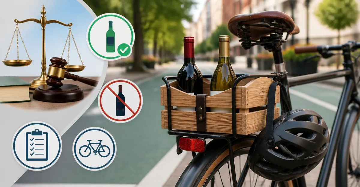 How to Legally Transport Alcohol on a Bike: Complete Guide to Open‑Container Laws & Safety