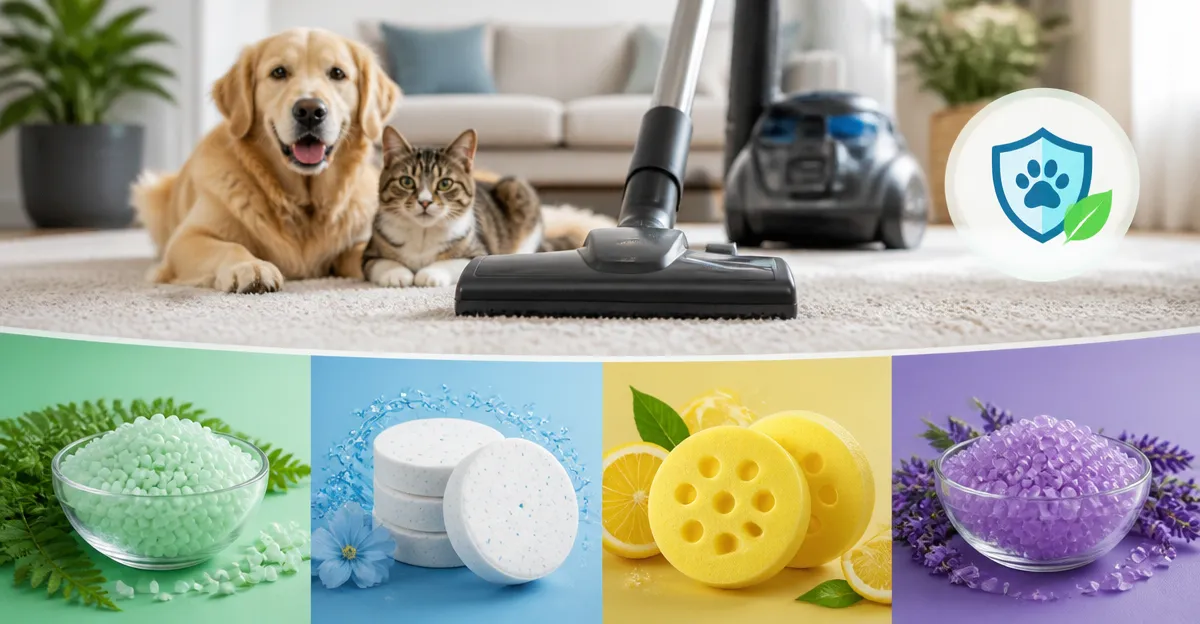 Fresh Wave vs EnviroCare vs Good Natured vs UltraScent Vacuum Fresheners Comparison