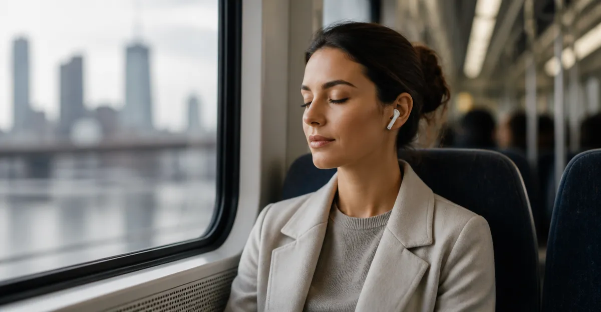 How to Create Meditation Soundscapes for Your Commute with Earbuds