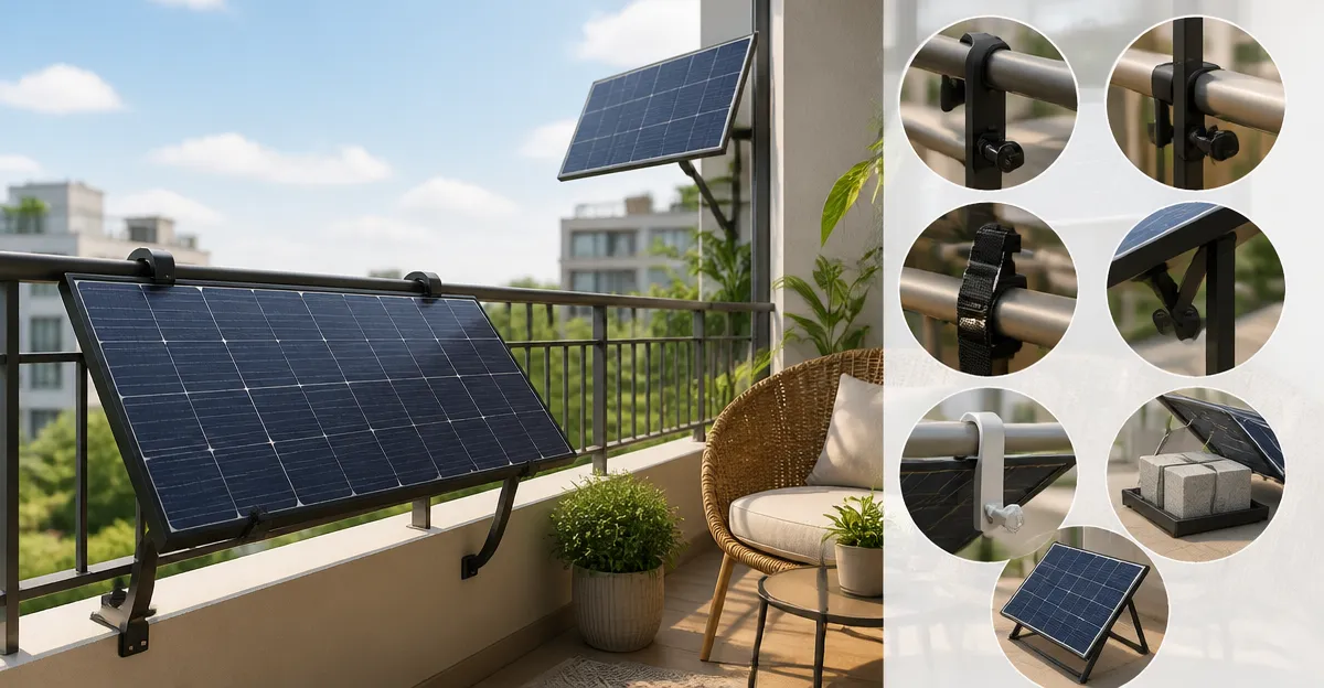 7 Non-Invasive Balcony Solar Mounts Every Renter Should Know